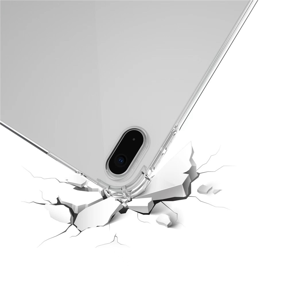 iPad 11 inch (2025) A16 TPU Backcover hoes - Transparant