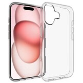 iPhone 17 TPU Backcover hoes - Transparant