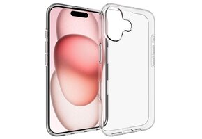 Lunso iPhone 17 - TPU Backcover hoes  - Transparant