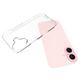 iPhone 17 TPU Backcover hoes - Transparant
