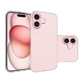 iPhone 17 TPU Backcover hoes - Transparant