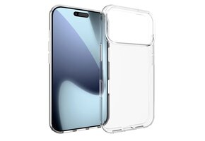 Lunso iPhone 18 Pro / iPhone 17 Pro - TPU Backcover hoes  - Transparant