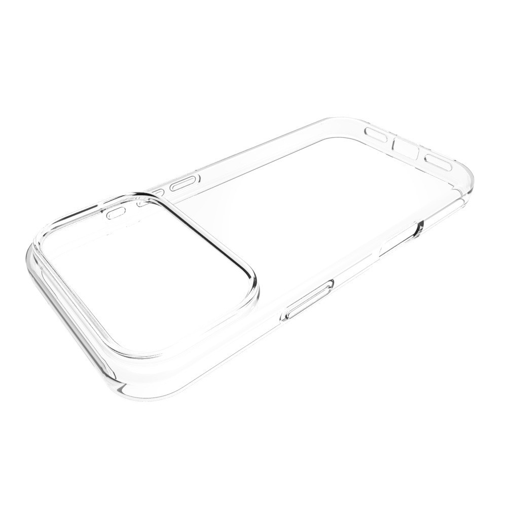 iPhone 18 Pro / iPhone 17 Pro TPU Backcover hoes - Transparant