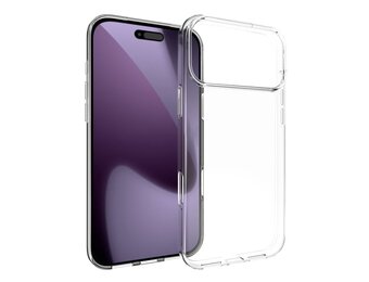 Lunso iPhone 17 Pro Max - TPU Backcover hoes  - Transparant