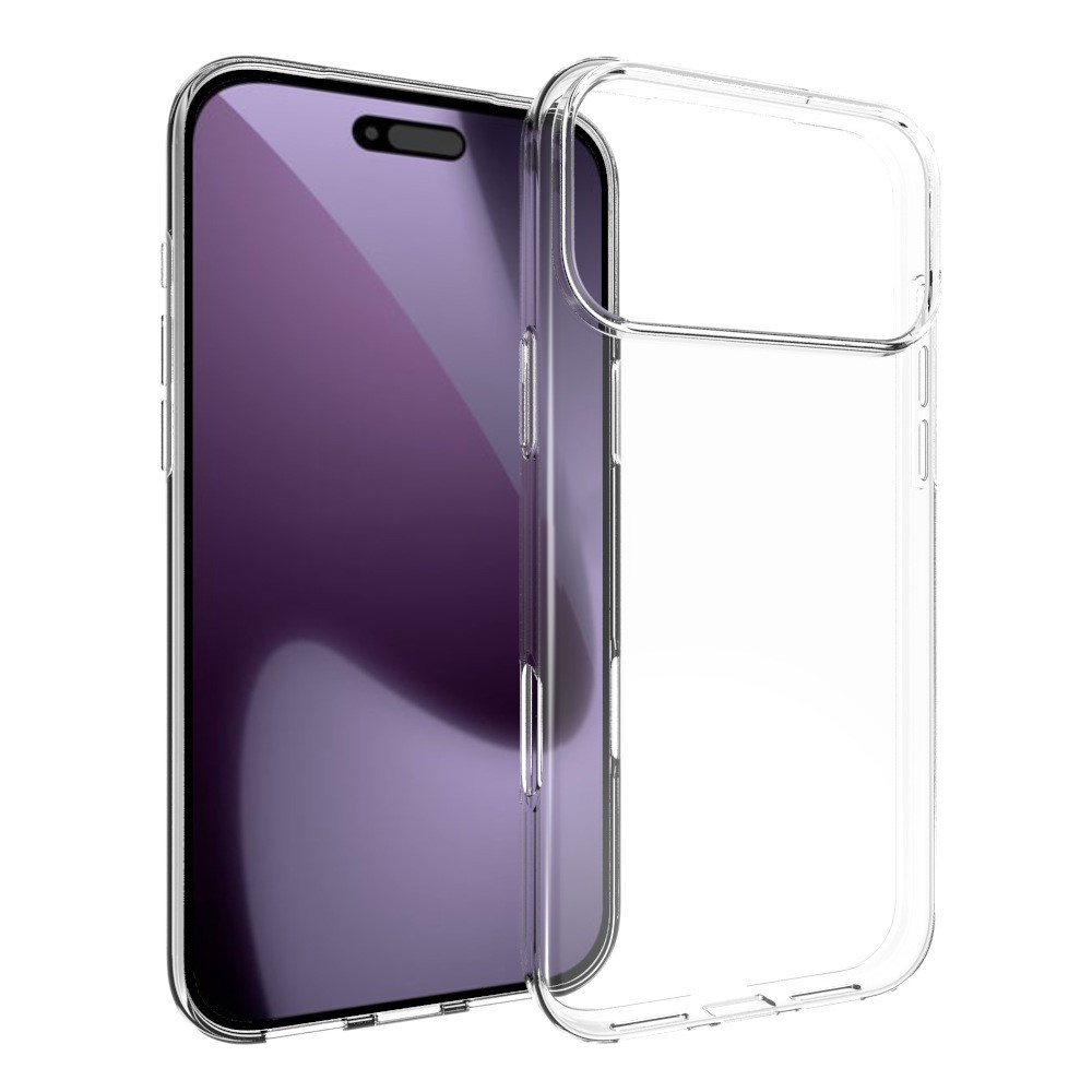 iPhone 17 Pro Max TPU Backcover hoes - Transparant