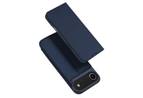 Dux Ducis iPhone 17 Air hoesje - Slim bookcase - Blauw