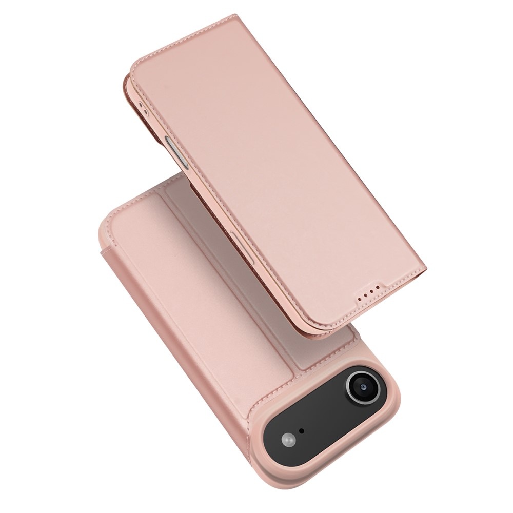 iPhone 17 Air hoesje Slim Bookcase - Rose Goud