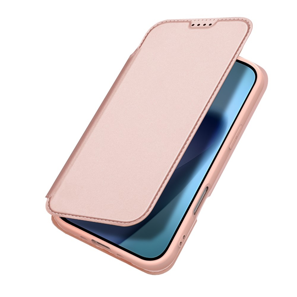 iPhone 17 Air hoesje Slim Bookcase - Rose Goud