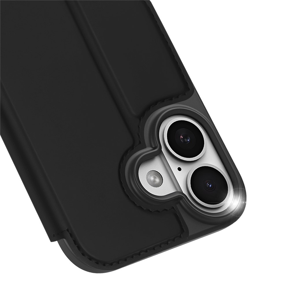 iPhone 17 hoesje Slim Bookcase - Zwart