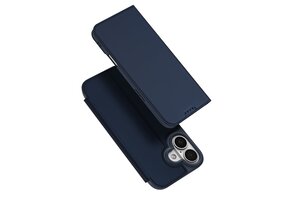 Dux Ducis iPhone 17 hoesje - Slim bookcase - Blauw