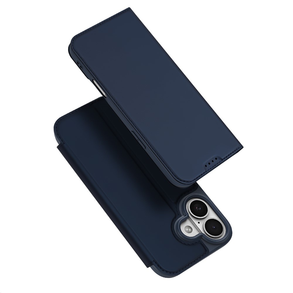 Dux Ducis iPhone 17 hoesje - Slim bookcase - Blauw