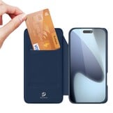 iPhone 17 Pro hoesje Slim Bookcase - Blauw