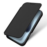 iPhone 17 Pro Max hoesje Slim Bookcase - Zwart