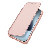 iPhone 17 Pro Max hoesje Slim Bookcase - Rose Goud
