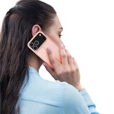 iPhone 17 Pro Max hoesje Slim Bookcase - Rose Goud