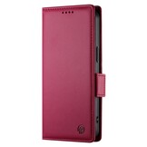 iPhone 18 Pro Max / iPhone 17 Pro Max PU leren Bookcase met ruimte voor pasjes - Rood