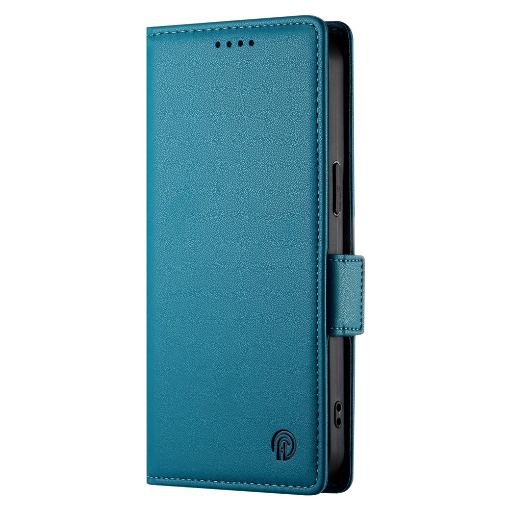 iPhone 18 Pro / iPhone 17 Pro PU leren Bookcase met ruimte voor pasjes - Blauw