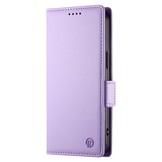 iPhone 18 Pro / iPhone 17 Pro PU leren Bookcase met ruimte voor pasjes - Lila