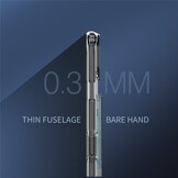 iPhone 17 TPU Backcover hoes met kaarthouder - Transparant