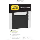 iPhone 17 Pro Otterbox Defender Pro hoesje - MagSafe Camera Control Backcover - Zwart