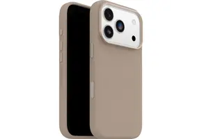Otterbox Symmetry iPhone 17 Pro Cactus leren backcover Magsafe hoesje - Grijs