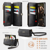 iPhone 18 Pro / iPhone 17 Pro hoesje portemonnee tasje - Zwart