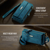 iPhone 17 Air hoesje portemonnee tasje - Blauw