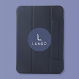 iPad 11 inch (2025) A16 Tri-Fold Bookcase hoes - Donkerblauw