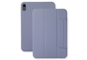 Lunso iPad 11 inch (2025) A16 - Tri-Fold Bookcase hoes - Paars