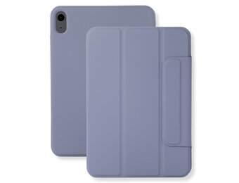 Lunso iPad 11 inch (2025) A16 - Tri-Fold Bookcase hoes - Paars