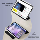 iPad 11 inch (2025) A16 Tri-Fold Bookcase hoes - Paars