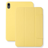 iPad 11 inch (2025) A16 Tri-Fold Bookcase hoes - Geel