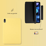 iPad 11 inch (2025) A16 Tri-Fold Bookcase hoes - Geel