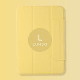 iPad 11 inch (2025) A16 Tri-Fold Bookcase hoes - Geel