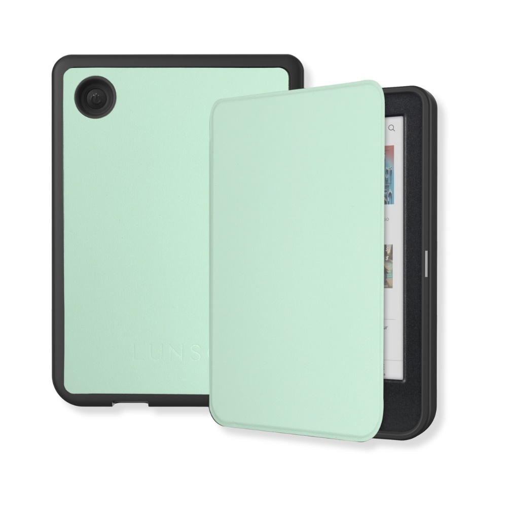 Kobo Clara BW / Clara Colour hoes (6 inch) Sleepcover - Lichtgroen