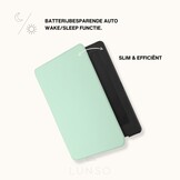 Kobo Clara BW / Clara Colour hoes (6 inch) Sleepcover - Lichtgroen