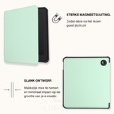 Kobo Libra Colour hoes (7 inch) Sleepcover - Lichtgroen