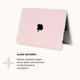 MacBook Air 13 inch (2018-2020) cover hoes - Teddy Puffy Lichtroze