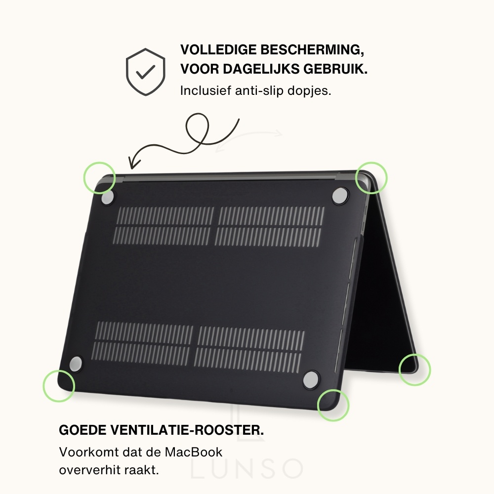 MacBook Air 13 inch (2022-2026) cover hoes - Teddy Puffy Khaki