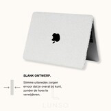 MacBook Air 15 inch (2023-2025) cover hoes - Teddy Puffy Beige