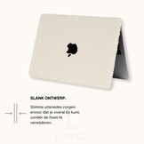 MacBook Air 15 inch (2023-2026) cover hoes - Teddy Puffy Khaki