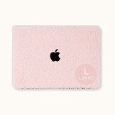 MacBook Air 15 inch (2023-2026) cover hoes - Teddy Puffy Lichtroze
