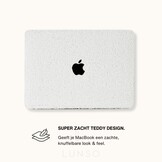 MacBook Pro 16 inch (2021-2024) cover hoes - Teddy Puffy Beige