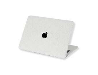 Lunso MacBook Pro 14 inch (2021-2024) cover hoes - case - Teddy Puffy Beige