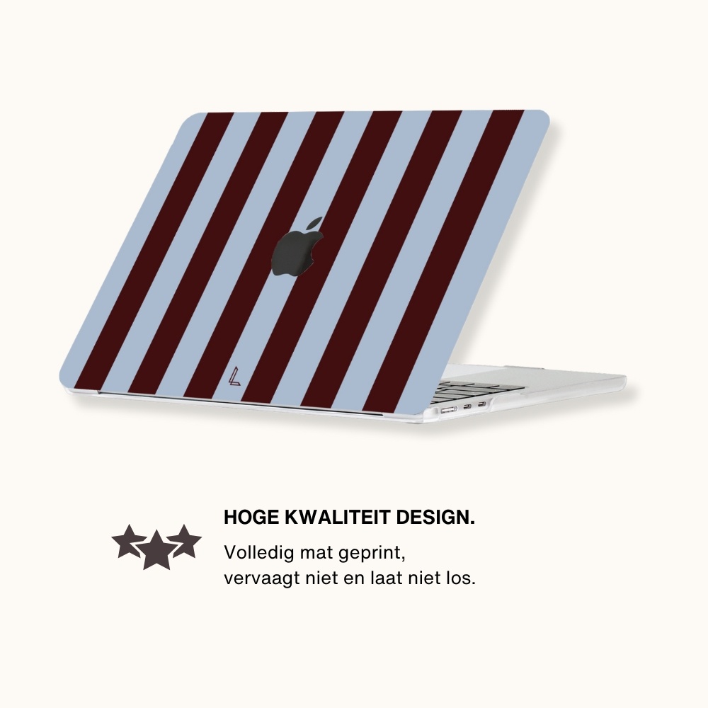 MacBook Air 13 inch (2022-2025) cover hoes case - Burgundy