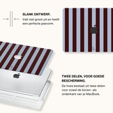 MacBook Air 15 inch (2023-2025) cover hoes case - Burgundy