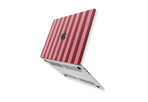 Lunso MacBook Air 13 inch (2022-2026) cover hoes - case - Candy Floss