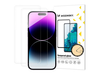 (2 stuks) Wozinsky iPhone 17 Air Beschermglas - Full Cover Screenprotector