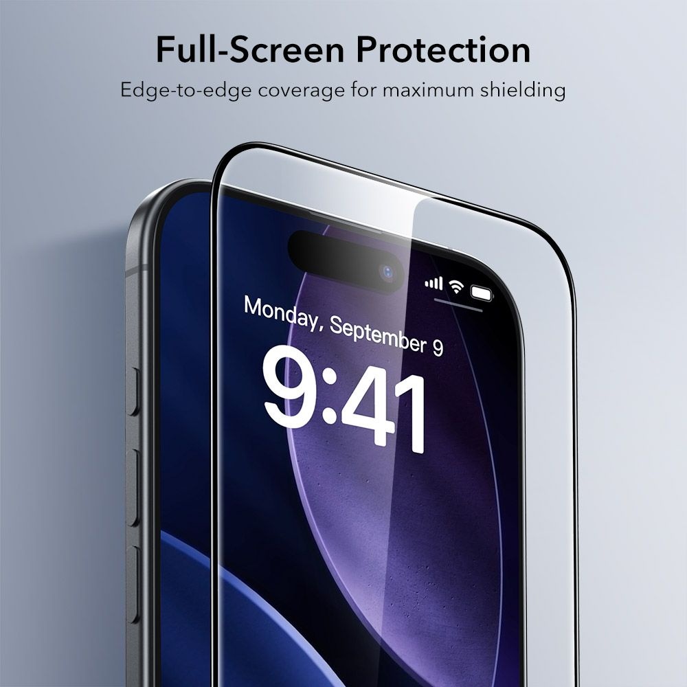 iPhone 17 Pro (2 stuks) Tempered Glass screenprotector - Installatie tool - Case Friendly - Militair Getest Glas