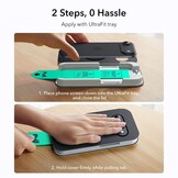 iPhone 17 (2 stuks) Tempered Glass screenprotector - Installatie tool - Case Friendly - Militair Getest Glas